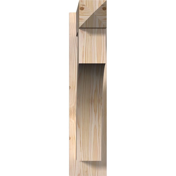 Westlake Smooth Arts And Crafts Outlooker, Douglas Fir, 5 1/2W X 24D X 24H